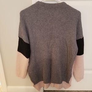 Color block sweater/tunic